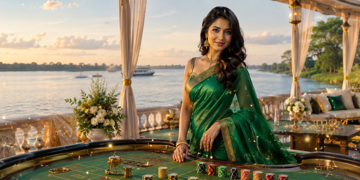 VIP bonus scene in Mymensingh featuring a model in a saree